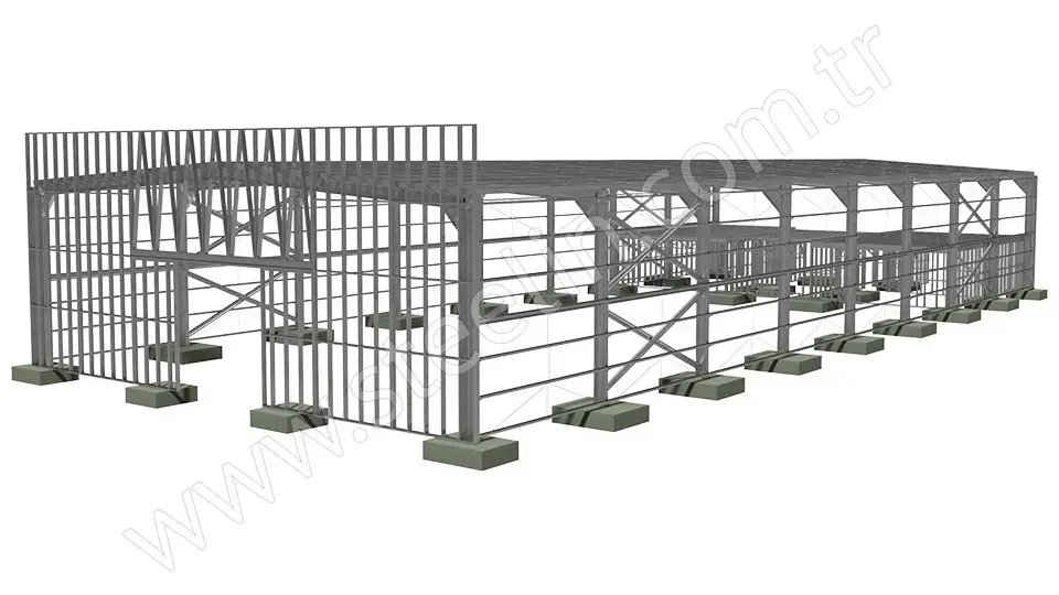 Çelik Hangar – Model 2