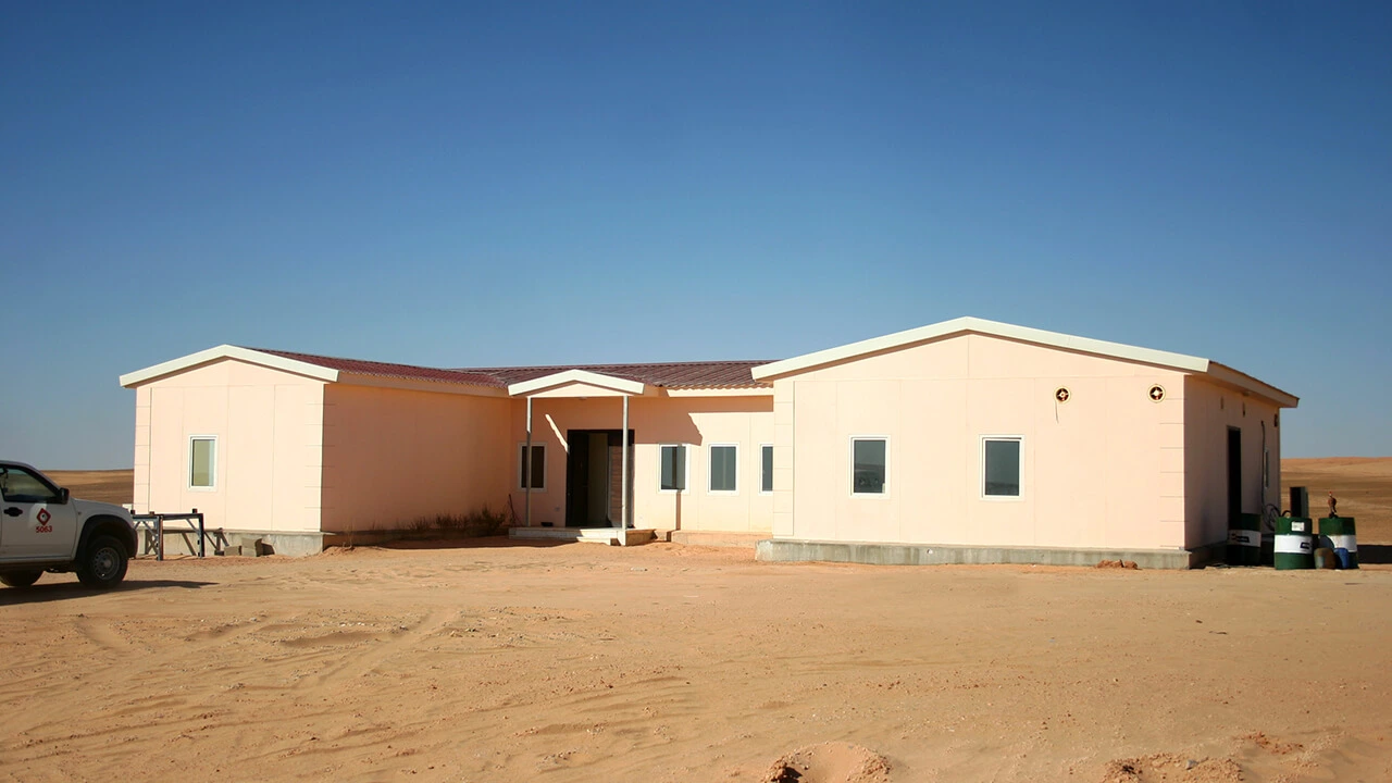 6.500 m² Sosyal Tesis Binaları