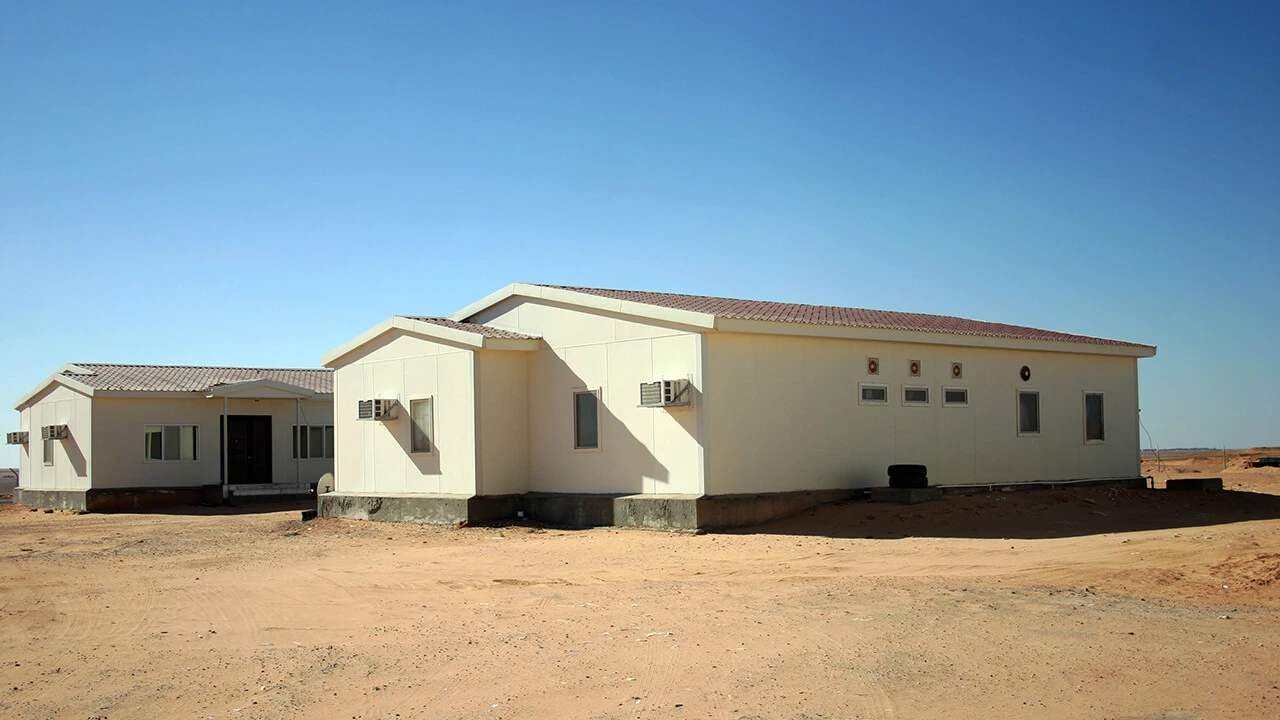 6.500 m² Sosyal Tesis Binaları