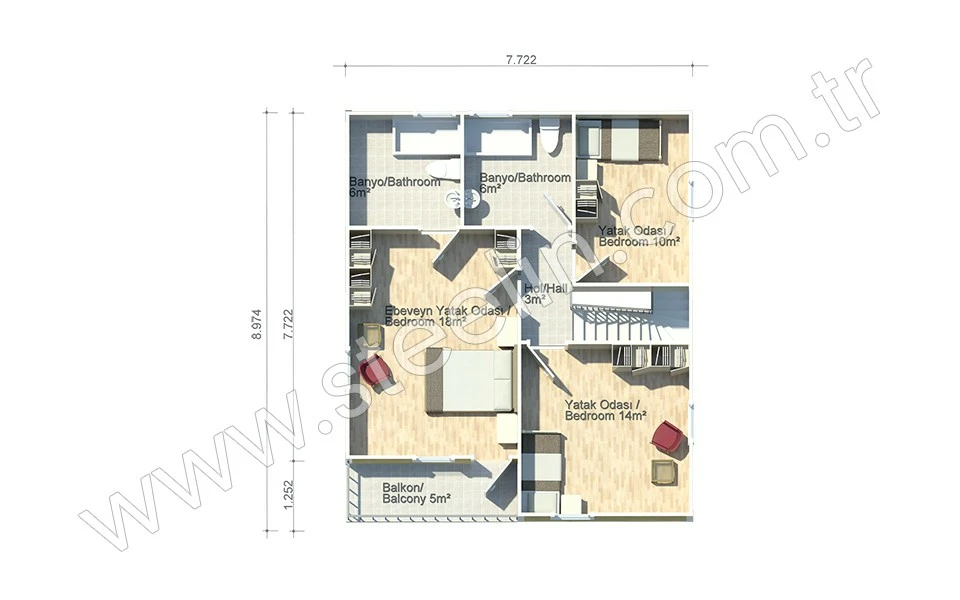 Abant 140 m²