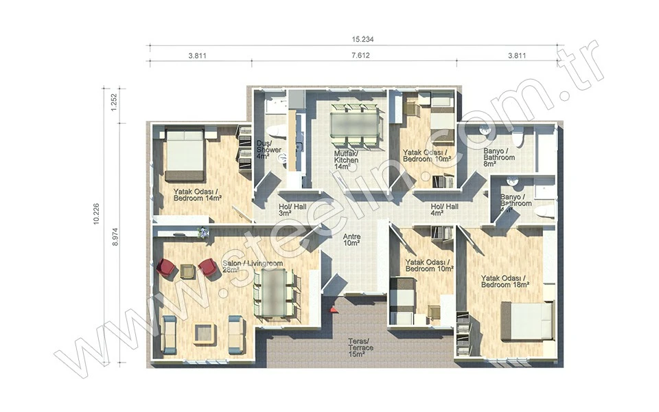 Asos 138 m²