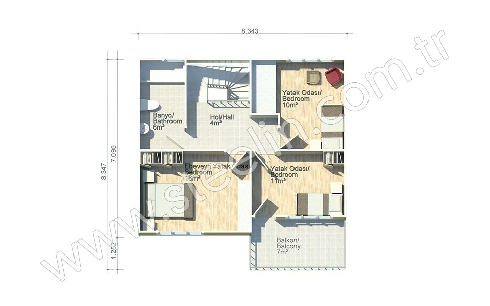 Kümbet 136 m²