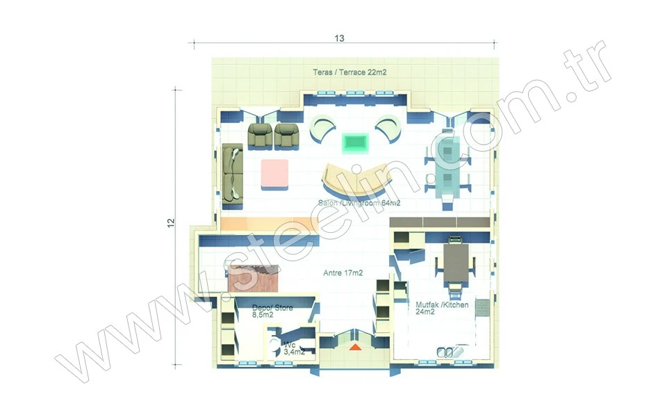 Yalı 470 m²